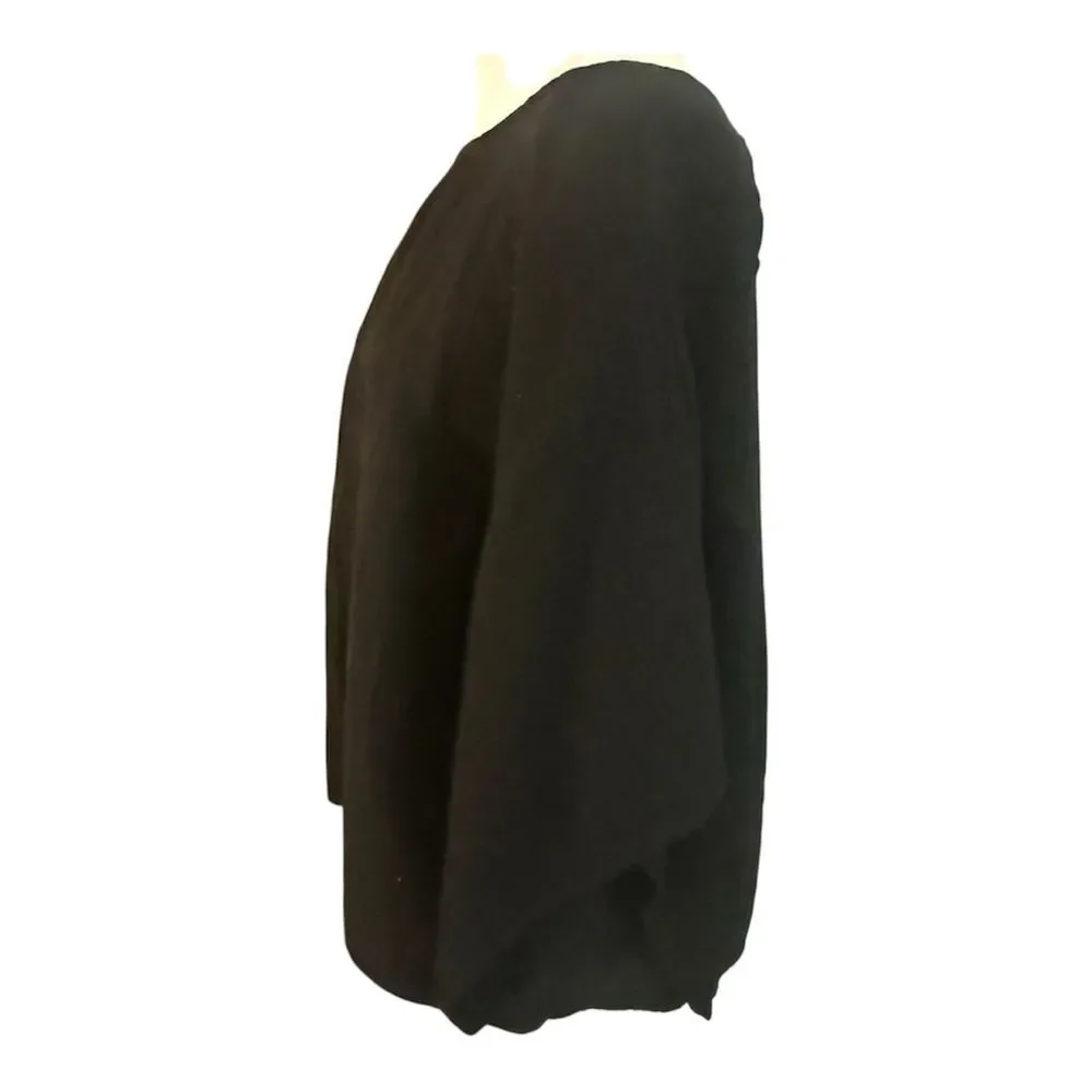 Stark X Black Dolman Sleeve Boxy Blouse Medium
